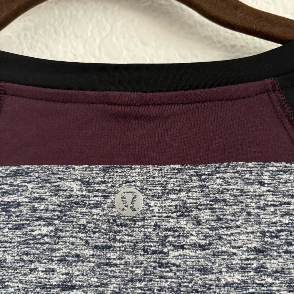Lululemon Men's Multicolor Striped Long Sleeve Shirt - Picture 2 of 3